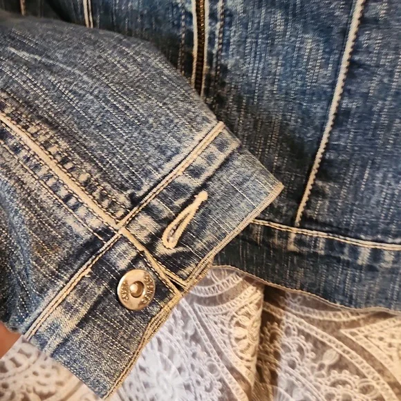 Stone Demin Jacket - Picture 5 of 6